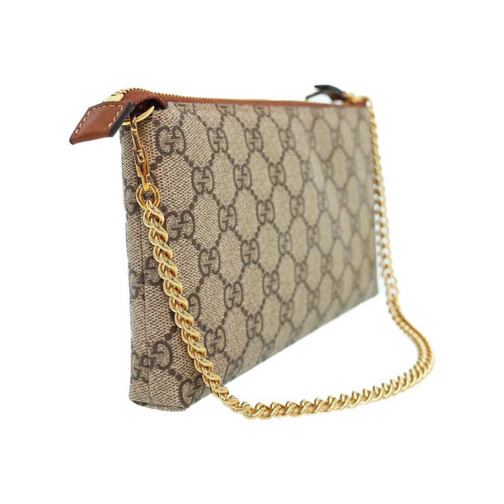 Gucci Pouch Chain Holiday Handbag Butterfly Supreme GG